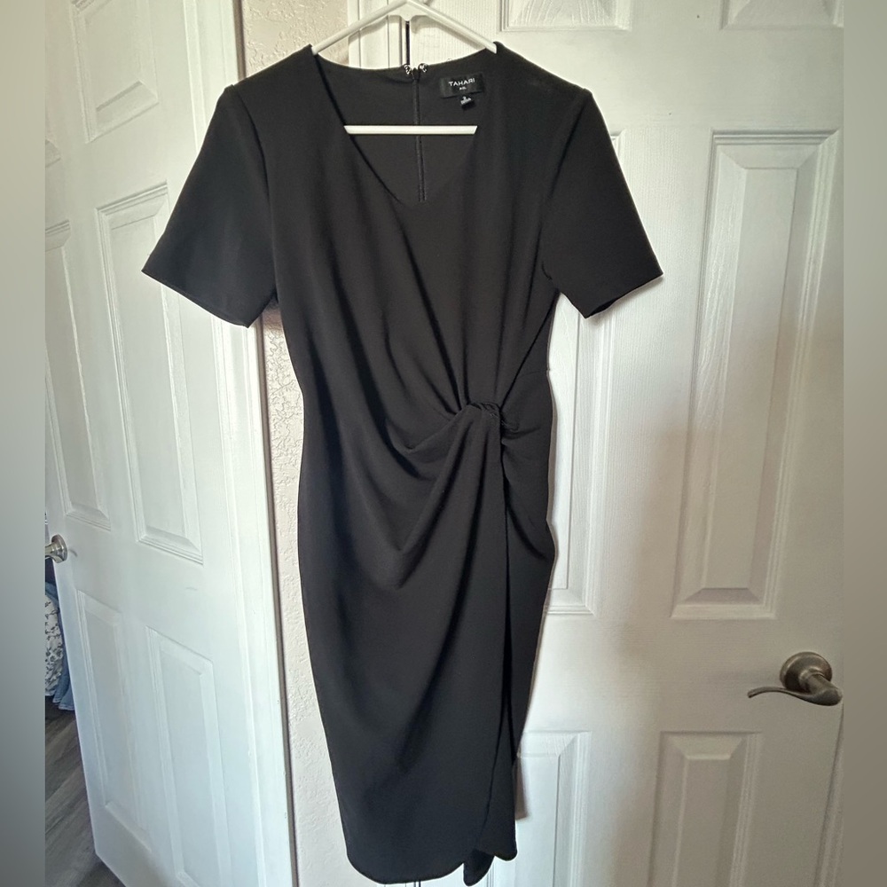TAHARI ASL black dress - Picture 2 of 4
